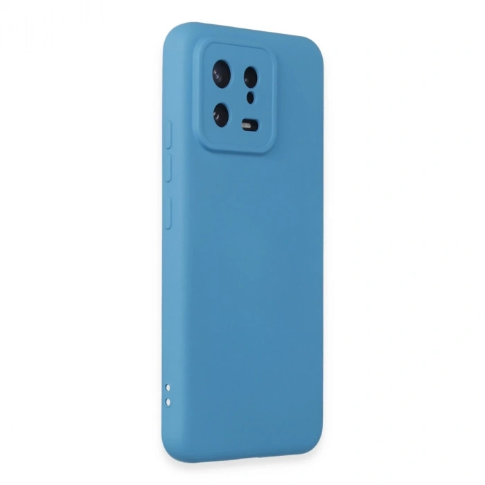 Xiaomi Mi 13 Kılıf Nano İçi Kadife Silikon - Mavi