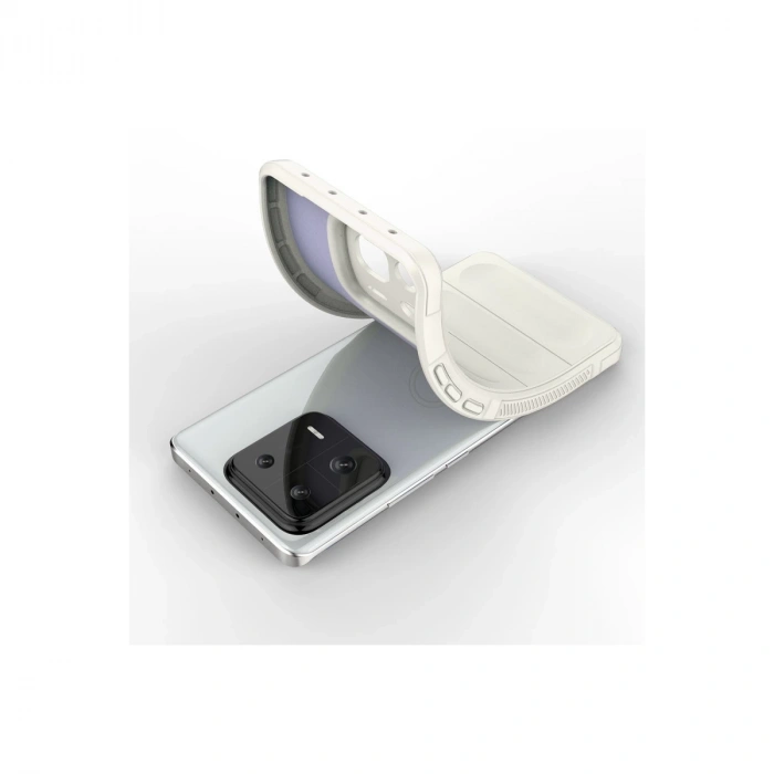 Xiaomi Mi 13 Kılıf Optimum Silikon - Krem