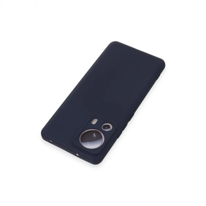 Xiaomi Mi 13 Lite Kılıf Nano İçi Kadife Silikon - Lacivert