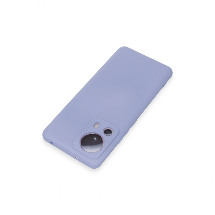 Xiaomi Mi 13 Lite Kılıf Nano İçi Kadife Silikon - Lila