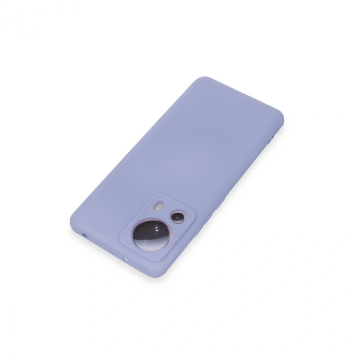 Xiaomi Mi 13 Lite Kılıf Nano İçi Kadife Silikon - Lila