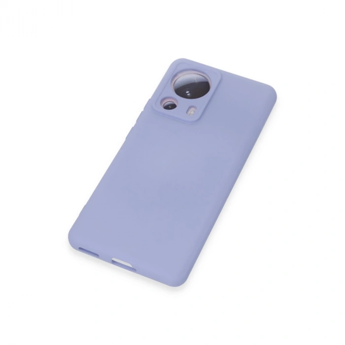 Xiaomi Mi 13 Lite Kılıf Nano İçi Kadife Silikon - Lila