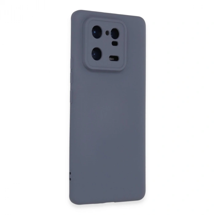 Xiaomi Mi 13 Pro Kılıf Nano İçi Kadife Silikon - Gri