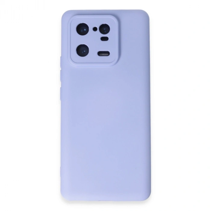 Xiaomi Mi 13 Pro Kılıf Nano İçi Kadife Silikon - Lila