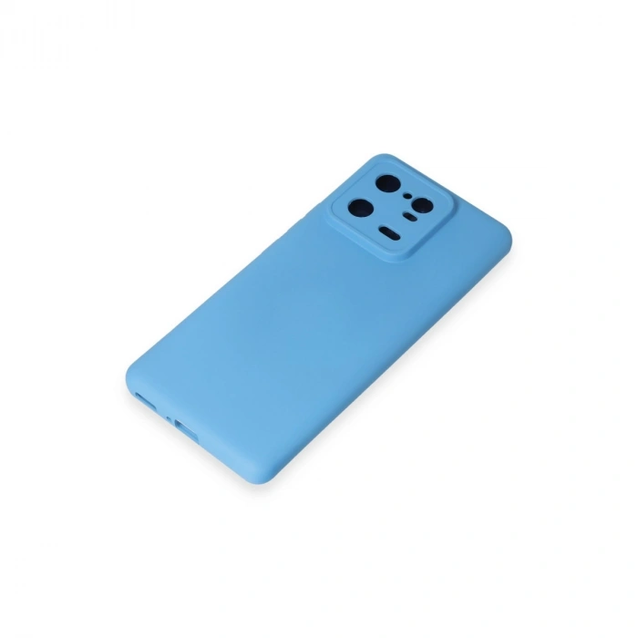 Xiaomi Mi 13 Pro Kılıf Nano İçi Kadife Silikon - Mavi