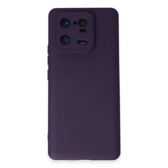 Xiaomi Mi 13 Pro Kılıf Nano İçi Kadife Silikon - Mor