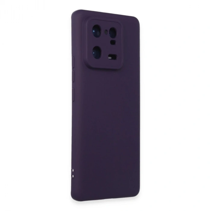 Xiaomi Mi 13 Pro Kılıf Nano İçi Kadife Silikon - Mor