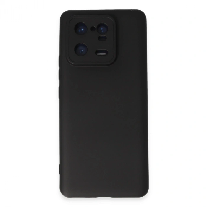 Xiaomi Mi 13 Pro Kılıf Nano İçi Kadife Silikon - Siyah