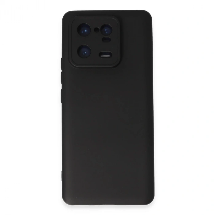 Xiaomi Mi 13 Pro Kılıf Nano İçi Kadife Silikon - Siyah