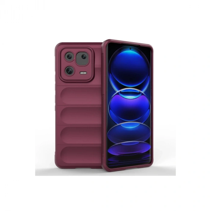 Xiaomi Mi 13 Pro Kılıf Optimum Silikon - Bordo