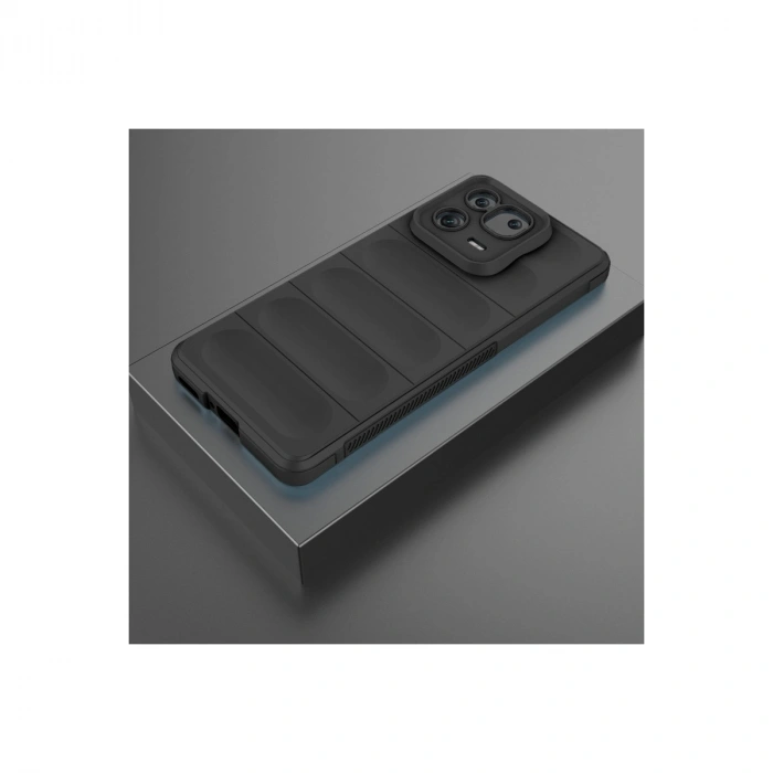 Xiaomi Mi 13 Pro Kılıf Optimum Silikon - Siyah