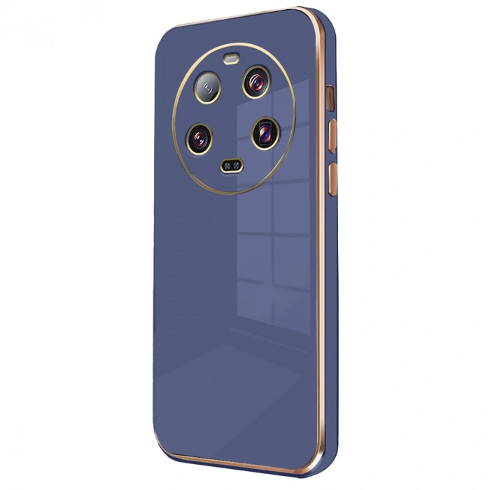 Xiaomi Mi 14 Ultra Kılıf Volet Silikon - Mavi