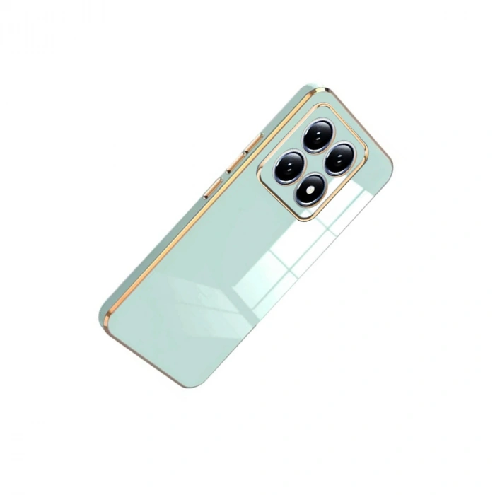 Xiaomi Mi 14t Pro Volet Silikon - Açık Yeşil