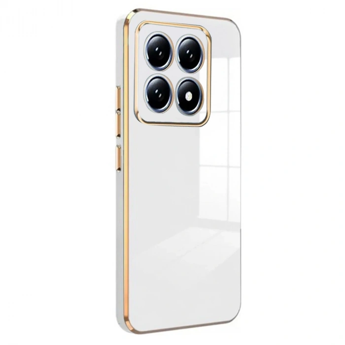 Xiaomi Mi 14t Pro Volet Silikon - Beyaz