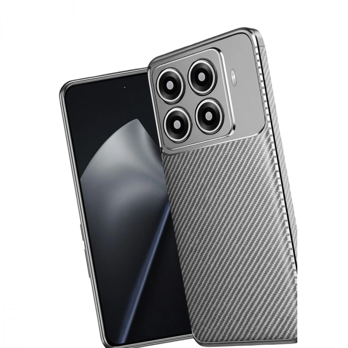 Xiaomi Mi 15t Pro Auto Focus Karbon Kapak - Gri