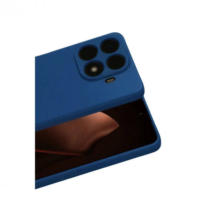 Xiaomi Mi 15t Pro Nano İçi Kadife Silikon - Lacivert