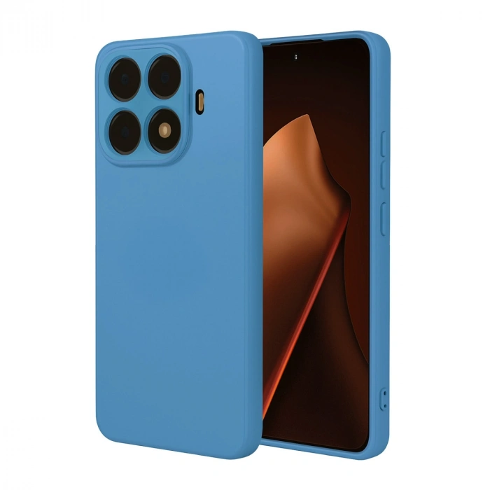 Xiaomi Mi 15t Pro Nano İçi Kadife Silikon - Mavi