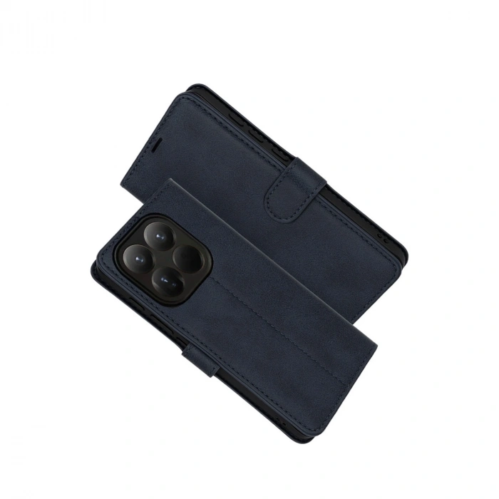 Xiaomi Mi 15t Trend S Plus Kapaklı Kılıf - Lacivert