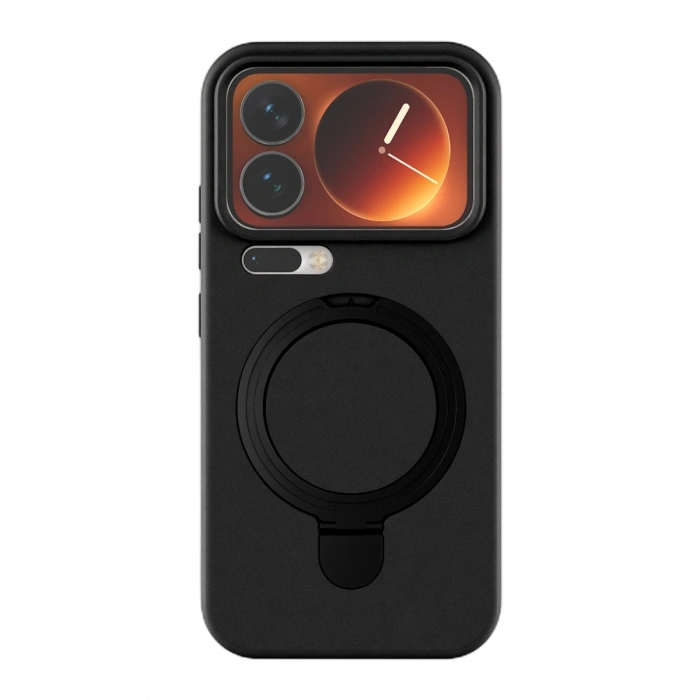 Xiaomi Mi 17 Pro Regal Magsafe Standlı Kapak - Siyah