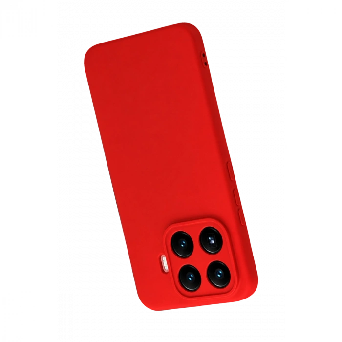 Xiaomi Mi 17t Nano İçi Kadife Silikon - Kırmızı