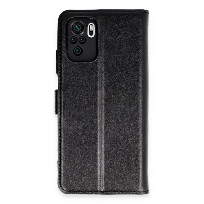 Xiaomi Mi Note 10 Trend S Plus Kapaklı Kılıf - Siyah