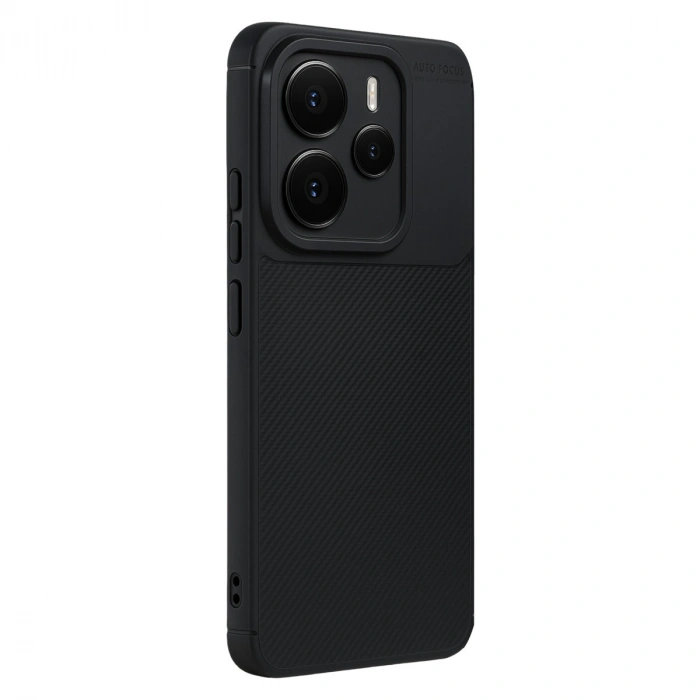 Xiaomi Note 14 5g Auto Focus Karbon Kapak - Siyah