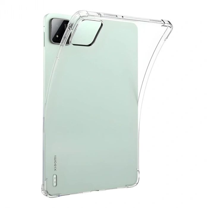 Xiaomi Pad 7 Pro Kılıf Anti Shock Tablet Silikon - Şeffaf