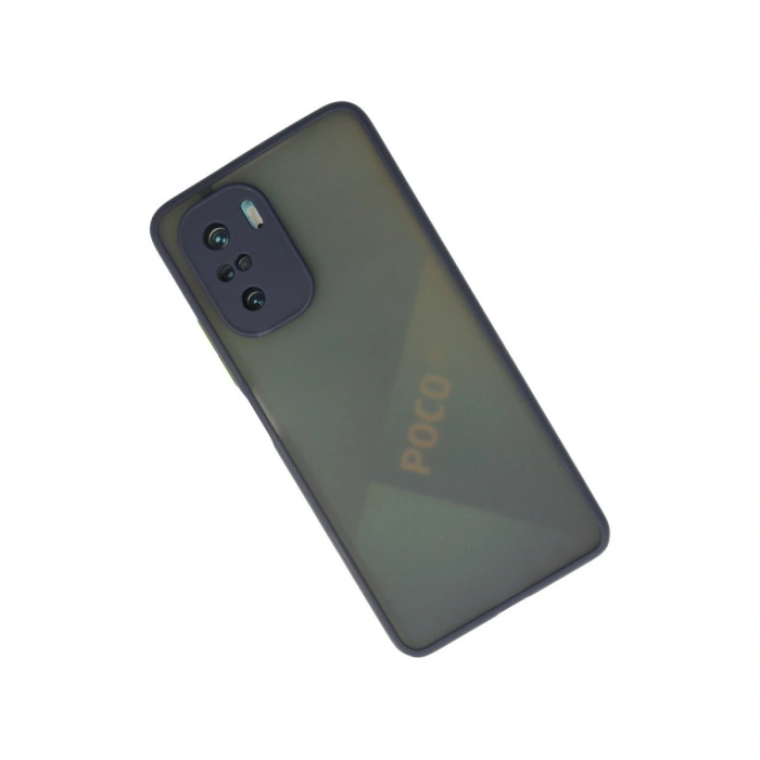 Xiaomi Poco F3 Kılıf Montreal Silikon Kapak - Lacivert