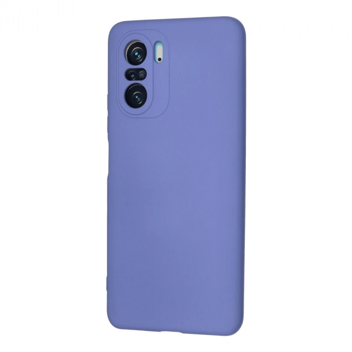 Xiaomi Poco F3 Kılıf Nano İçi Kadife Silikon - Lila