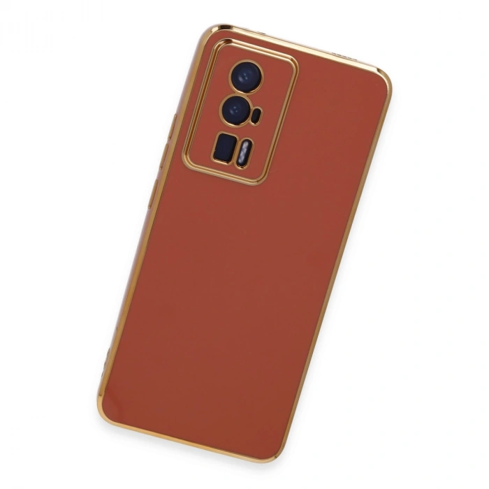 Xiaomi Poco F5 Pro Kılıf Volet Silikon - Kırmızı