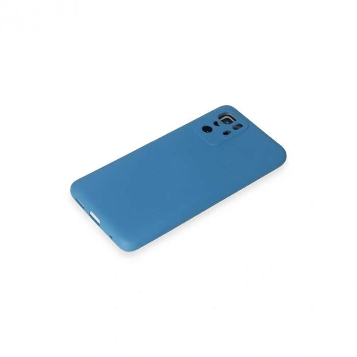 Xiaomi Poco X3 Gt Kılıf Nano İçi Kadife Silikon - Mavi