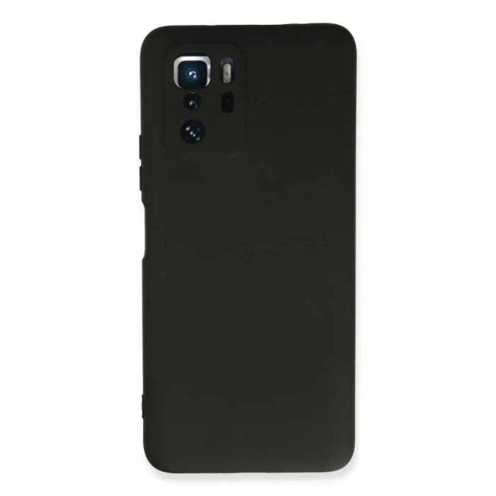 Xiaomi Poco X3 Gt Kılıf Nano İçi Kadife Silikon - Siyah