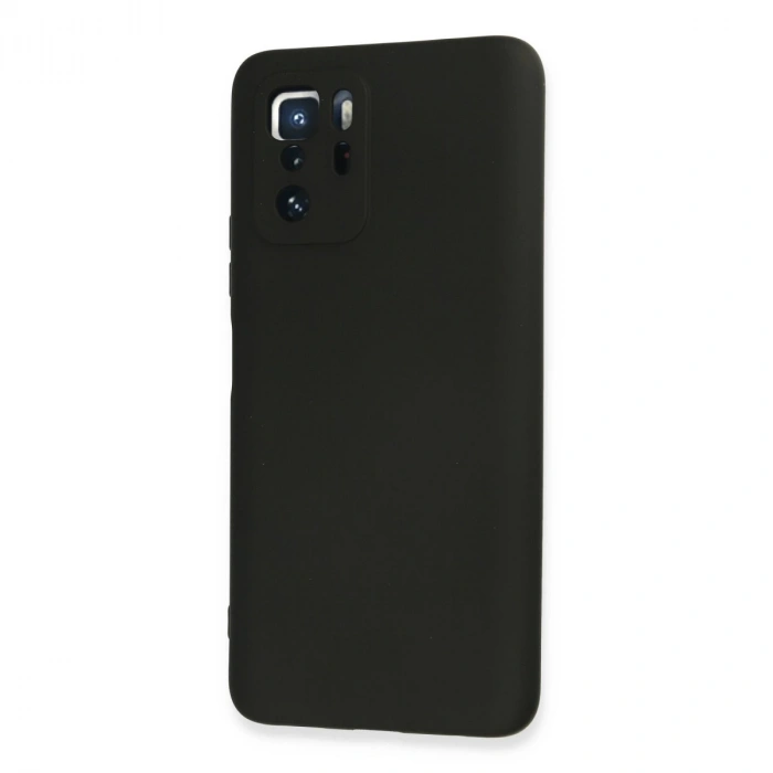 Xiaomi Poco X3 Gt Kılıf Nano İçi Kadife Silikon - Siyah