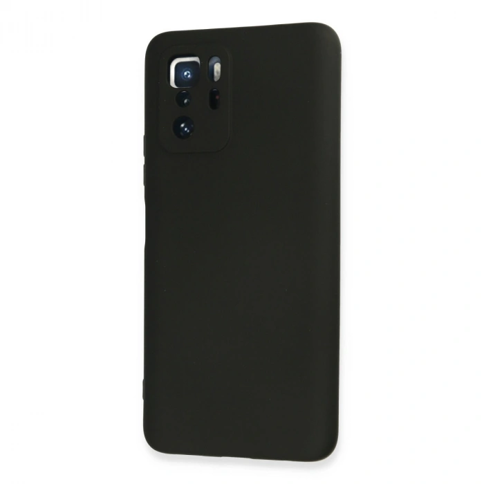 Xiaomi Poco X3 Gt Kılıf Nano İçi Kadife Silikon - Siyah
