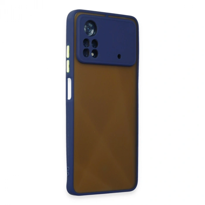 Xiaomi Poco X4 Pro 5g Kılıf Montreal Silikon Kapak - Lacivert