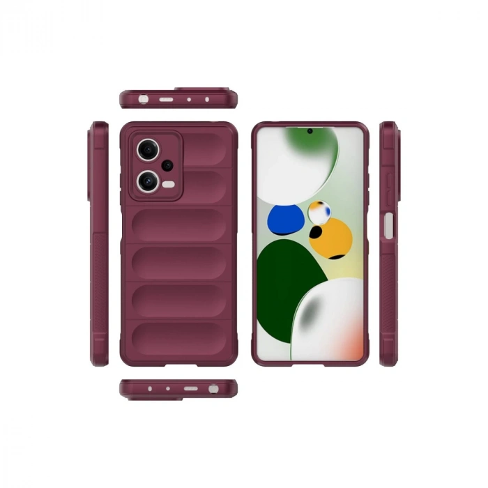 Xiaomi Poco X5 5g Kılıf Optimum Silikon - Bordo