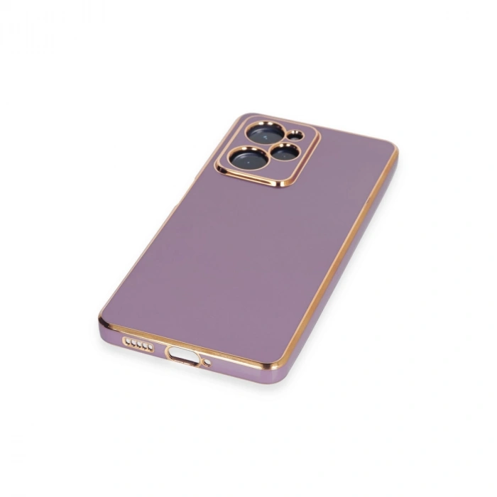 Xiaomi Poco X5 Pro 5g Kılıf Volet Silikon - Mor