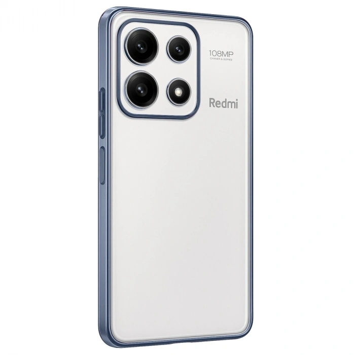 Xiaomi Poco X6 Pro Kılıf Razer Lensli Silikon - Açık Mavi