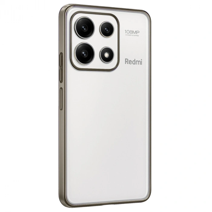 Xiaomi Poco X6 Pro Kılıf Razer Lensli Silikon - Gold