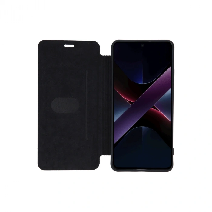 Xiaomi Poco X7 Pro Kılıf Flip Cover - Siyah