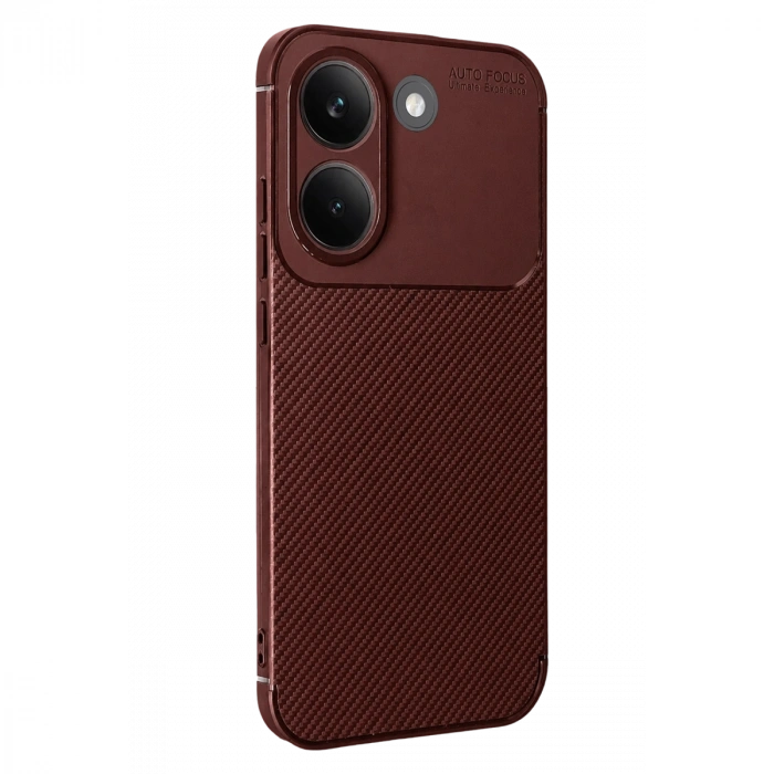 Xiaomi Poco X8 Pro Auto Focus Karbon Kapak - Bordo