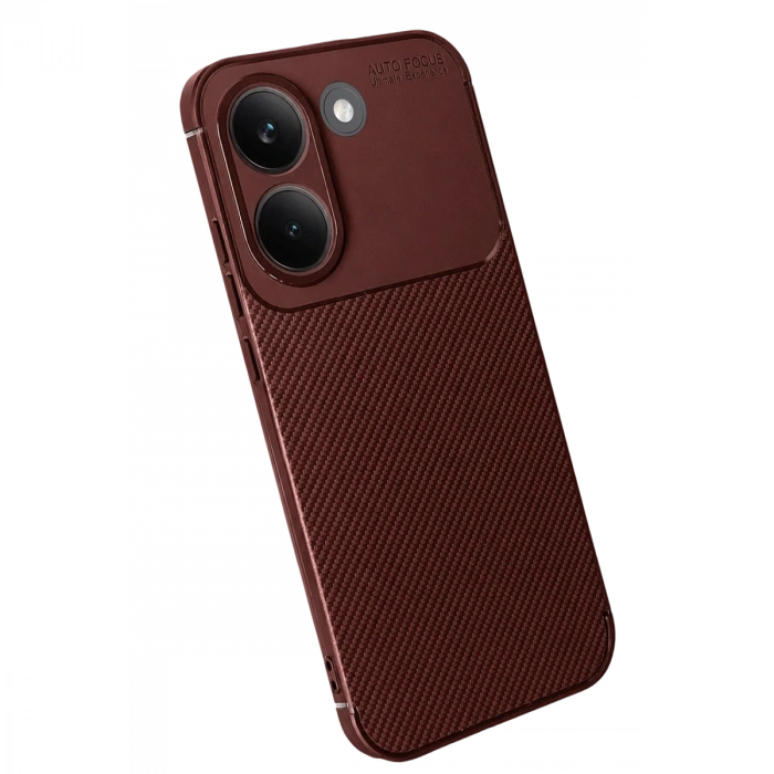 Xiaomi Poco X8 Pro Auto Focus Karbon Kapak - Bordo