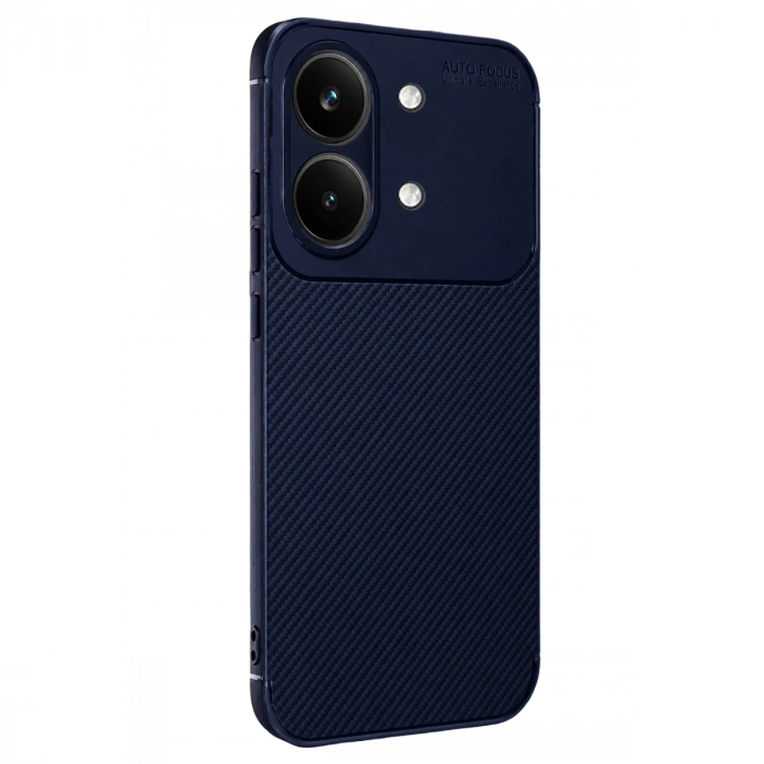 Xiaomi Poco X8 Pro Max Auto Focus Karbon Kapak - Lacivert