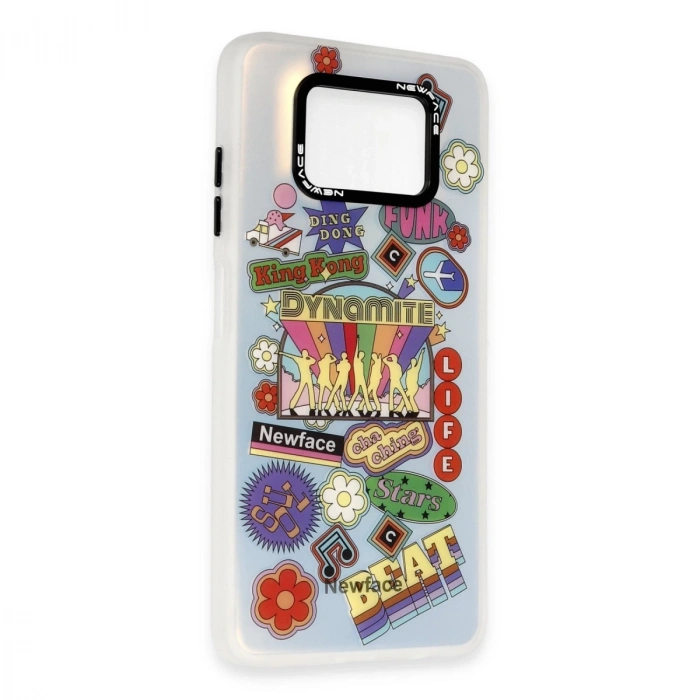 Xiaomi Pocophone X3 Kılıf Estoril Desenli Kapak - Estoril - 14