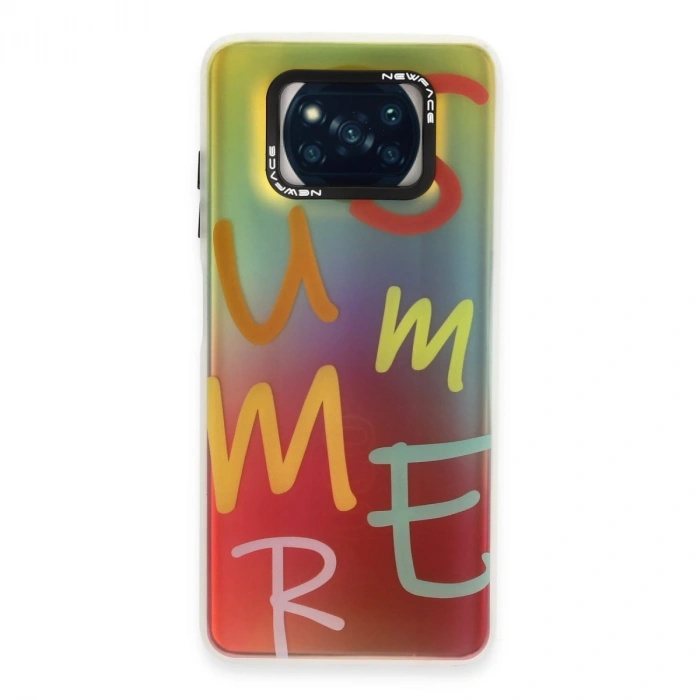 Xiaomi Pocophone X3 Kılıf Estoril Desenli Kapak - Estoril - 3