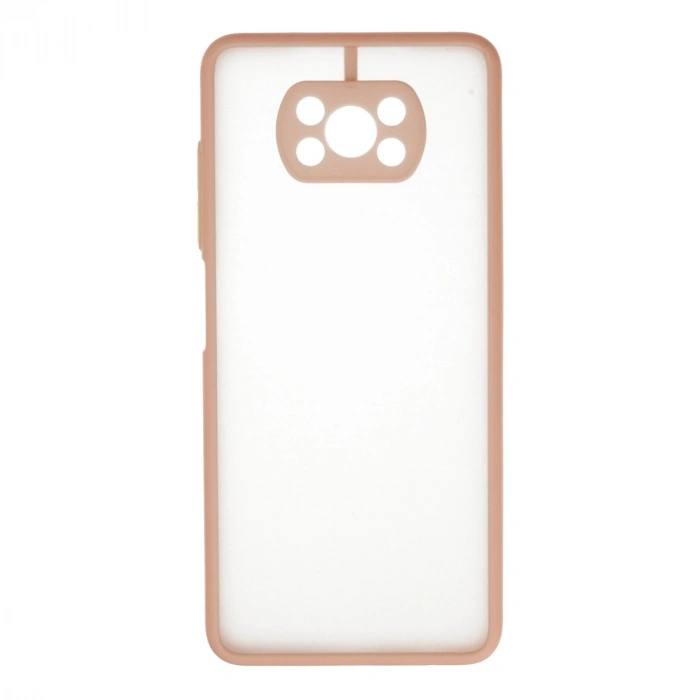 Xiaomi Pocophone X3 Kılıf Montreal Silikon Kapak - Pembe