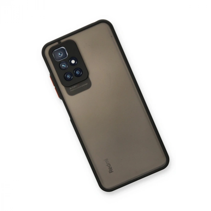 Xiaomi Redmi 10 2022 Kılıf Montreal Silikon Kapak - Siyah