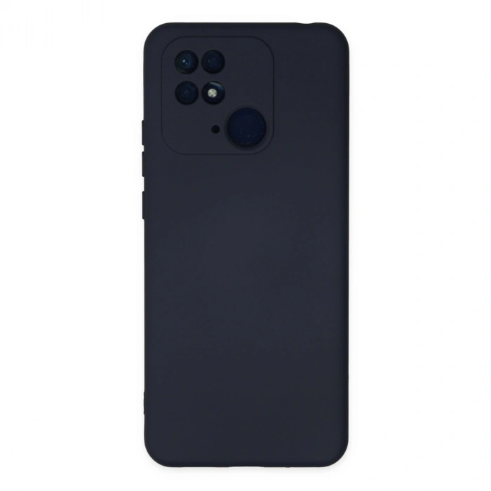 Xiaomi Redmi 10c Kılıf Nano İçi Kadife Silikon - Lacivert