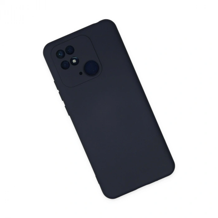 Xiaomi Redmi 10c Kılıf Nano İçi Kadife Silikon - Lacivert