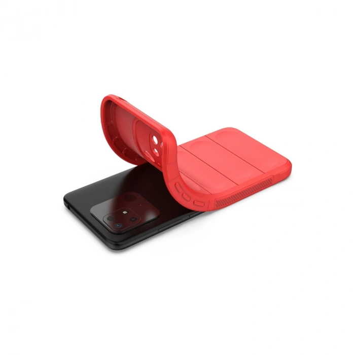 Xiaomi Redmi 10c Kılıf Optimum Silikon - Kırmızı